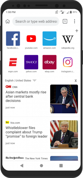 安卓Kiwi浏览器v96.0.4664.56 支持手机拓展