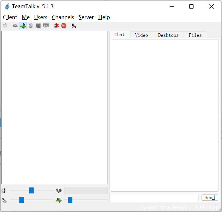 电脑TeamTalk 局域网语音聊天工具