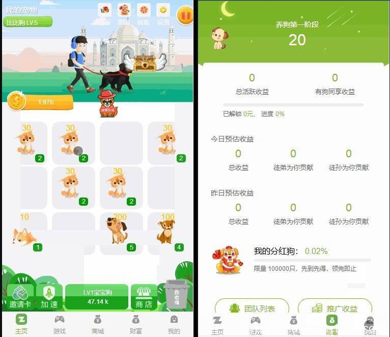 全民养狗运营版 区块链系统源码