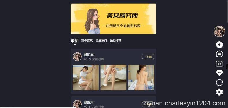 最新抖你妹原版仿抖音模式套图SEO主题wordpress图片源码